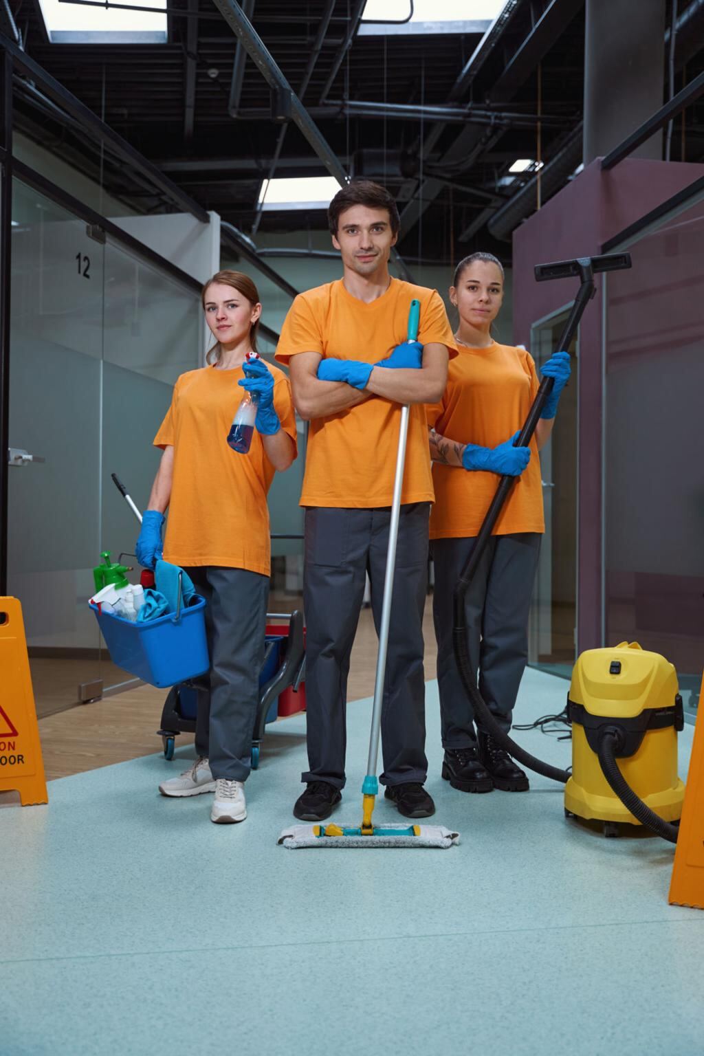 Support staff ready to be deployed on site